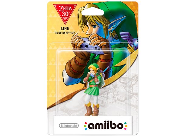 Amiibo Figur Link Ocarina of Time Zelda 30th Anniversary Edition